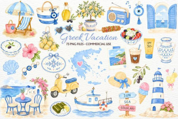 Download Coastal Greece Vacation PNG Clipart Sea - Clipart Collection