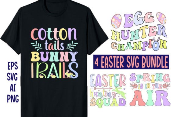 Download Retro Happy Easter SVG Design Bundle - Happy easter Collection