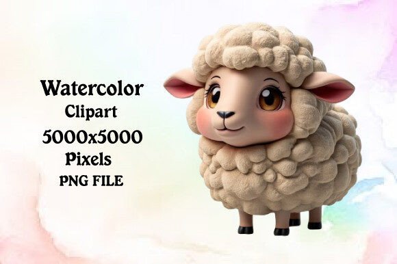 Download Cute Sheep PNG Clipart - Clipart Collection