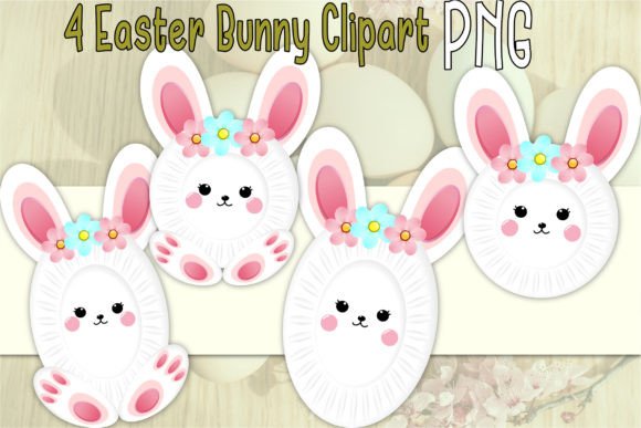 Download Easter Bunny Kawaii Style Clipart - Clipart Collection