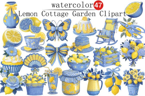 Download Lemon Cottage Garden Clipart - Clipart Collection