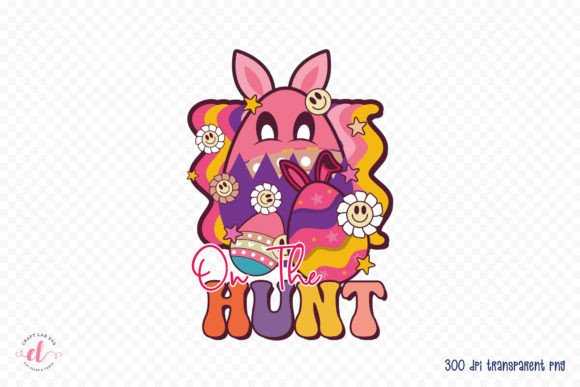 Download On the Hunt | Groovy Easter Sublimation - Groovy easter sublimation Collection