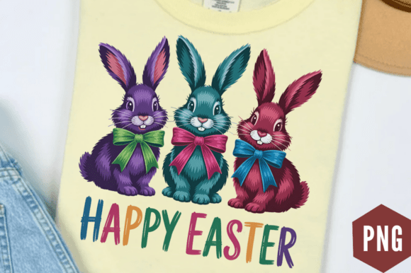 Download Brushstroke Happy Easter Sublimation Des - Happy easter Collection