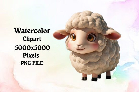 Download Cute Sheep PNG Clipart - Clipart Collection