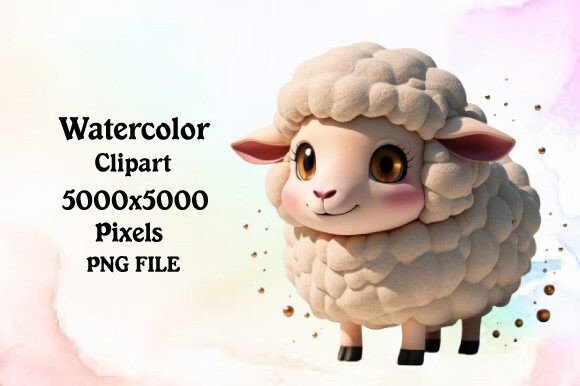 Download Cute Sheep PNG Clipart - Clipart Collection
