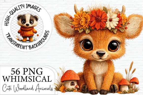 Download Cute Woodland Animals PNG Clipart - Clipart Collection