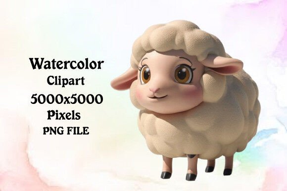 Download Cute Sheep PNG Clipart - Clipart Collection