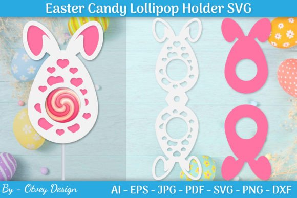 Download Happy Easter Day Lollipop Holder Svg - Happy easter Collection
