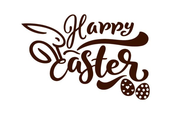 Download Happy Easter Hand Lettering - Happy easter Collection