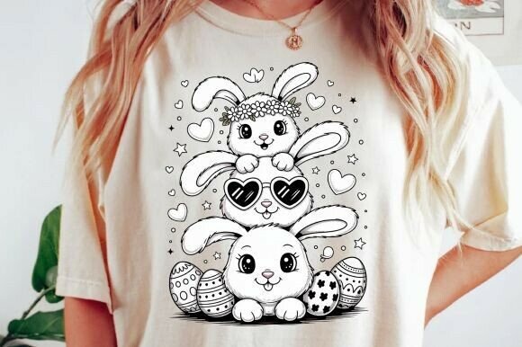 Download Happy Easter Bunny PNG, Retro Easter Png - Happy easter Collection