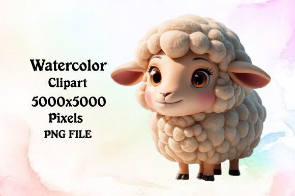 Download Cute Sheep PNG Clipart - Clipart Collection