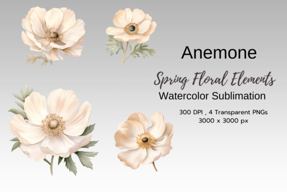 Download Spring Florals Watercolor Clipart Png - Clipart Collection