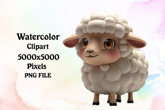Download Cute Sheep PNG Clipart - Clipart Collection