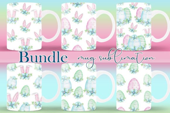 Download Happy Easter Mug Sublimation Bundle - Happy easter Collection