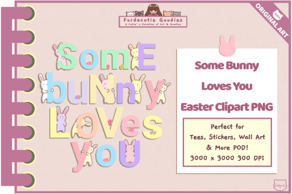 Download Some Bunny Loves You Easter Clipart PNG - Clipart Collection