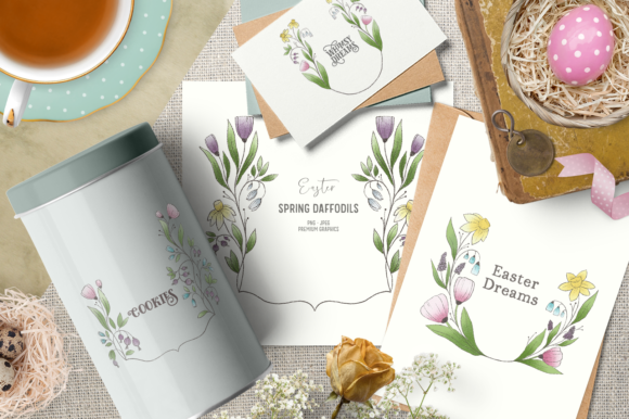 Download Vintage Easter Clipart Frames - Clipart Collection