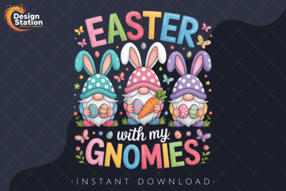 Download Cute Bunny Easter Gnome PNG - Premium Resources