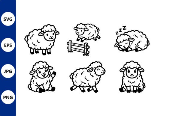 Download Cute Sheep Clipart Collection for Kids - Clipart Collection