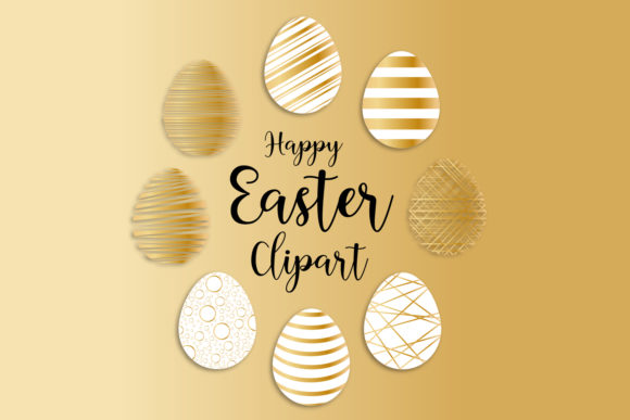 Download Gold Easter Egg Clipart, Easter - Clipart Collection