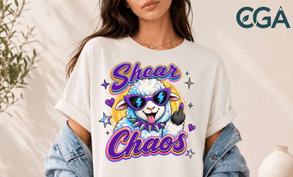 Download Shear Chaos Rocker Sheep Clipart PNG - Clipart Collection