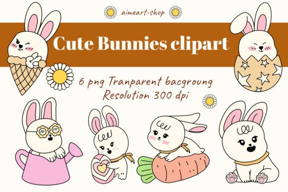 Download Easter Bunny Clipart PNG SVG Sublimation - Clipart Collection