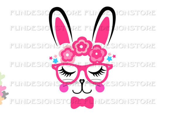 Download Cool Bunny Face Head Design,clipart,PNG - Clipart Collection