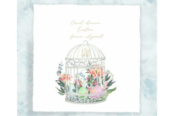 Download Vintage Easter Floral Clipart Set - Clipart Collection