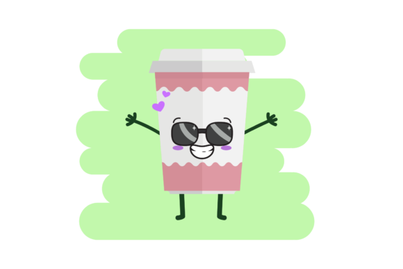 Download Coffee Mug Cute Kawaii Clipart - Clipart Collection