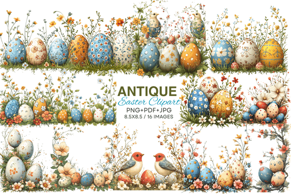 Download Antique Easter Clipart - Clipart Collection