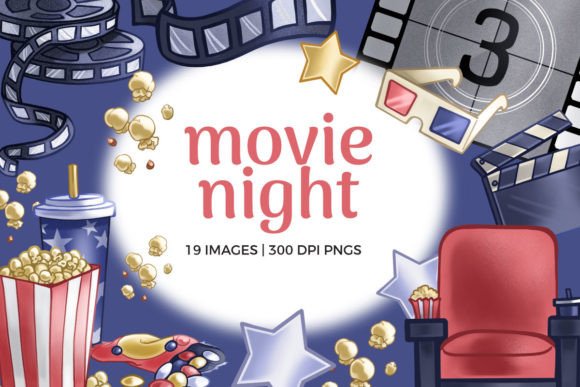 Download Movie Theatre Clipart Illustrations - Clipart Collection