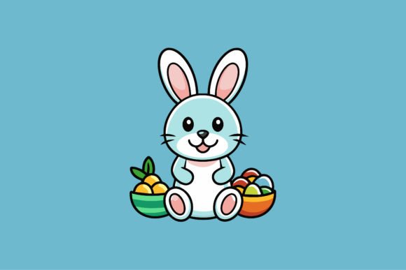 Download Easter Rabbit Nursery Clipart - Clipart Collection