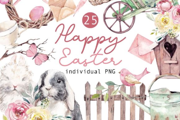 Download Easter Watercolor Clipart - Clipart Collection