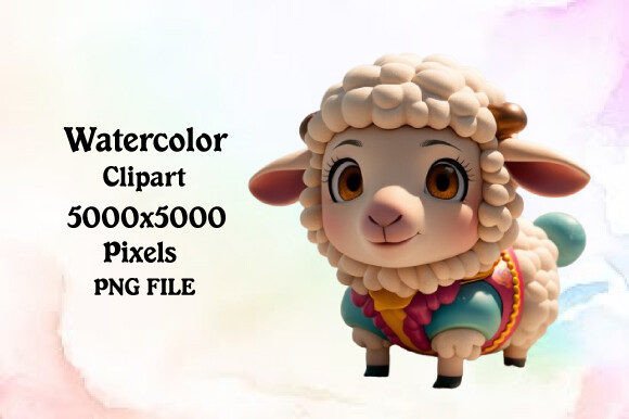 Download Cute Sheep PNG Clipart - Clipart Collection