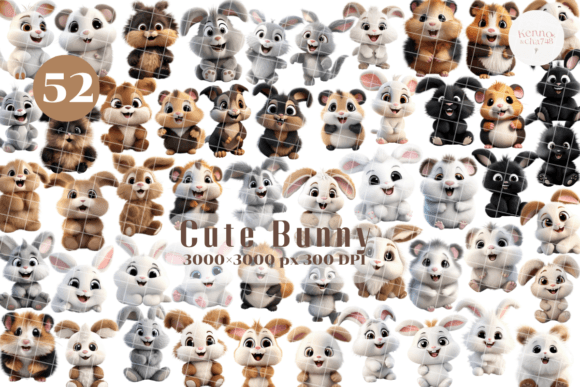 Download Cute Bunny Clipart - Clipart Collection