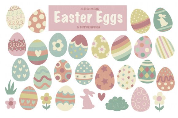 Download Easter Egg Clipart Set - Clipart Collection