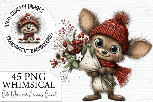 Download Cute Woodland Animals PNG Clipart - Clipart Collection