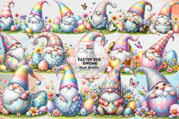 Download Easter Egg Gnome Sublimation Clipart PNG - Clipart Collection
